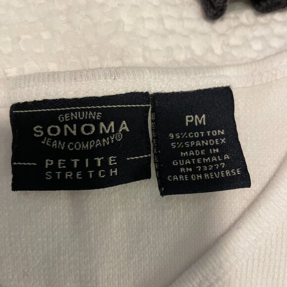 BUNDLE: Petite Medium V-Neck Tshirts - Sonoma Petite Brand - Picture 5 of 10